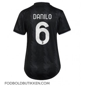 Juventus Danilo #6 Udebanetrøje Dame 2022-23 Kortærmet
